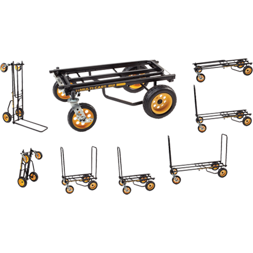 Transporteur d'&eacute;quipement 8 en 1 RockNRoller Multi-Cart, tout terrain, Acier, Capacit&eacute; 500 lb Groupe Belzile Dickner