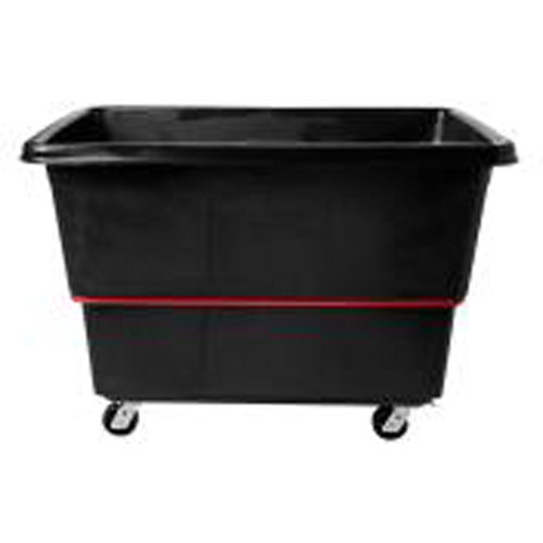 Heavy-Duty Utility Truck, Black Recycled Plastic, 59"/34-5/8" L x 34"/59-1/64" W x 42-1/16"/42-7/8" H, 27 cu. ft. Volume, 1200 lbs. Capacity Groupe Belzile Dickner