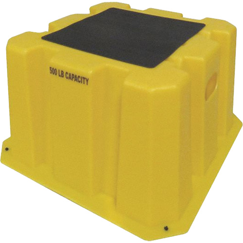 Escabeaux emboîtables industriels, 25" x 25" x Hauteur 14-3/4" Groupe Belzile Dickner