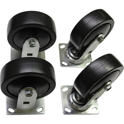 Self Dumping Hopper - Caster Set Groupe Belzile Dickner