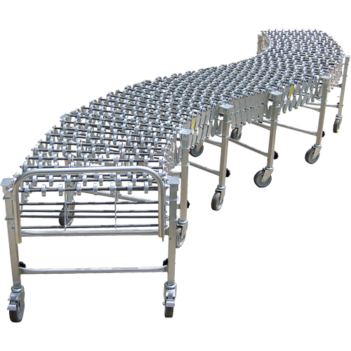 Convoyeurs extensibles/flexibles, 30" la x 23' 2" lo, Capacit&eacute; de 376 lb par pi lin. Groupe Belzile Dickner