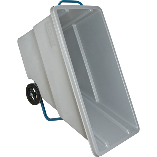 Chariot basculeur en acier, Poly&eacute;thyl&egrave;ne, 0,625 vg³, Capacit&eacute; de charge de 850 lb Groupe Belzile Dickner