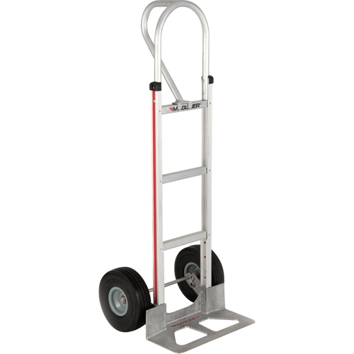 Straight Back Hand Truck, P-Handle Handle, Aluminum, 52" Height, 500 lbs. Capacity Groupe Belzile Dickner
