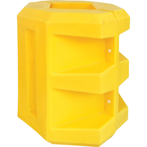 Short Column Protector, 8" x 8" Inside Opening, 24" L x 24" W x 24" H, Yellow Groupe Belzile Dickner