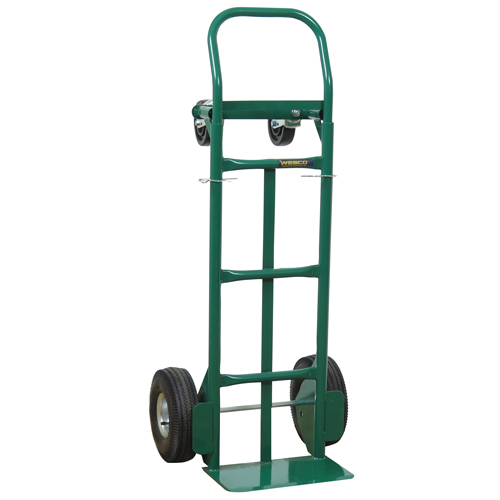 Greenline Economical Convertible Hand Truck, Steel, 600 lbs. Capacity Groupe Belzile Dickner