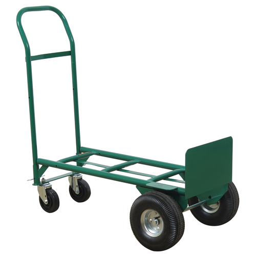 Greenline Economical Convertible Hand Truck, Steel, 600 lbs. Capacity Groupe Belzile Dickner