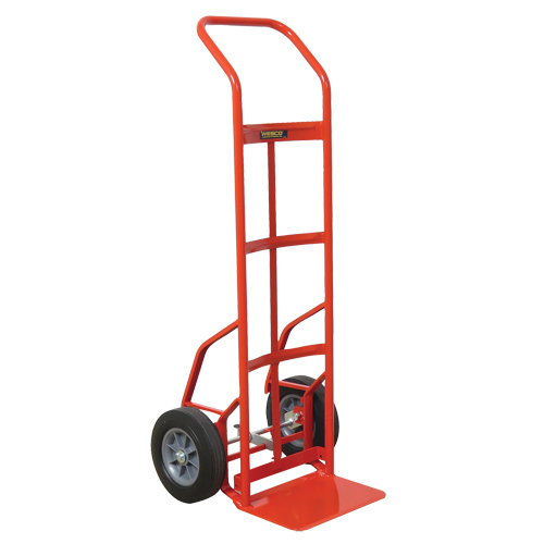 Touch-N-Tilt Hand Truck - TNT56-Z2 , Continuous Handle, Steel, 50" Height, 700 lbs. Capacity Groupe Belzile Dickner
