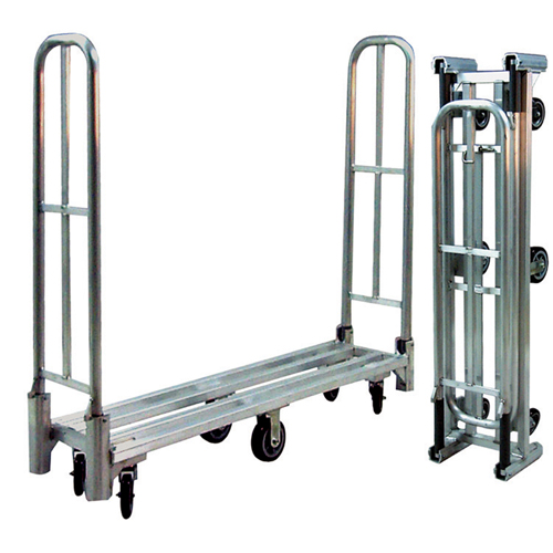 Chariot utilitaire pliant en aluminium U-Boat, 16" la x 60" lo, 1500 lb cap, Roues Polyur&eacute;thane Groupe Belzile Dickner