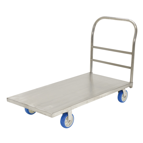 Platform Truck, 48" L x 24" W, 2000 lbs. Capacity, Polyurethane Casters Groupe Belzile Dickner