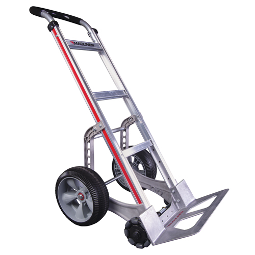 Self-Stabilizing Hand Truck, Continuous Handle, Aluminum, 55'' Height, 500 lbs. Capacity Groupe Belzile Dickner