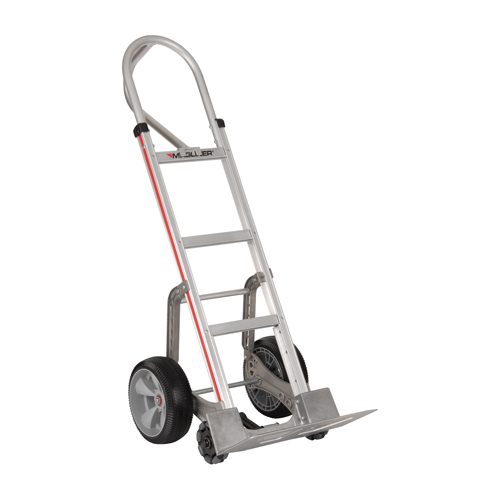 Self-Stabilizing Hand Truck, P-Handle Handle, Aluminum, 55'' Height, 500 lbs. Capacity Groupe Belzile Dickner
