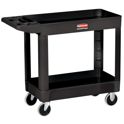 Heavy-Duty Utility Cart - 4520-89, 2 Tiers, 25-7/8" x 33-1/4" x 45-1/4", 500 lbs. Capacity Groupe Belzile Dickner