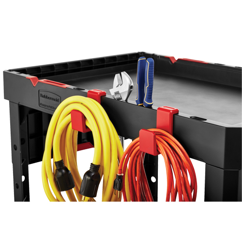 Heavy-Duty Adaptable Utility Cart, 2 Tiers, 17-3/4" x 36" x 46-1/5", 500 lbs. Capacity Groupe Belzile Dickner