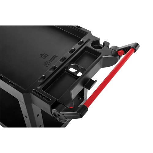 Heavy-Duty Adaptable Utility Cart, 2 Tiers, 17-3/4" x 36" x 46-1/5", 500 lbs. Capacity Groupe Belzile Dickner