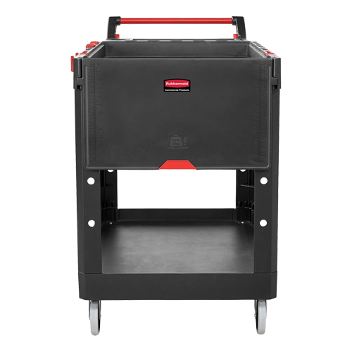 Heavy-Duty Adaptable Utility Cart, 2 Tiers, 25-1/5" x 36" x 51-1/2", 500 lbs. Capacity Groupe Belzile Dickner