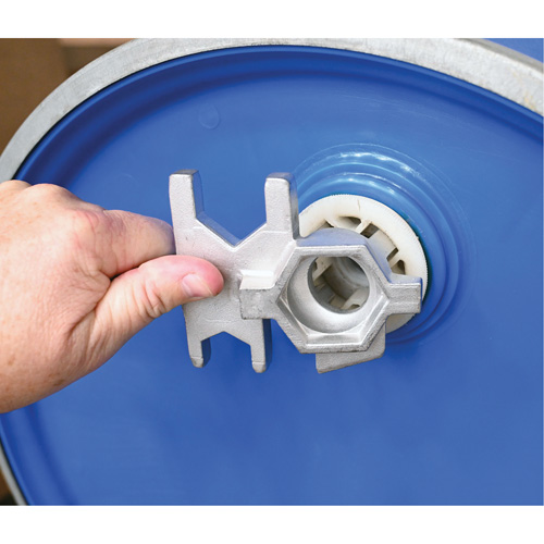 Drum Wrench, 3/4"/2" Opening, 9-1/2" Handle, Stainless Steel Groupe Belzile Dickner