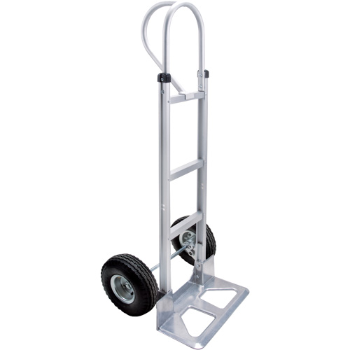 Knocked Down Hand Truck, P-Handle Handle, Aluminum, 52-1/8" Height, 500 lbs. Capacity Groupe Belzile Dickner