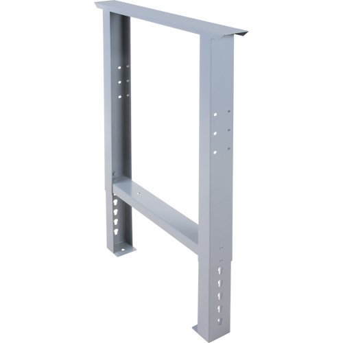 Pattes d'&eacute;tabli pour service industriel, Acier, 24" p x 34" h, Simple Groupe Belzile Dickner