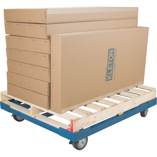 Pallet Dolly, 48.5" W x 43" D x 8" H, 3000 lbs. Capacity Groupe Belzile Dickner