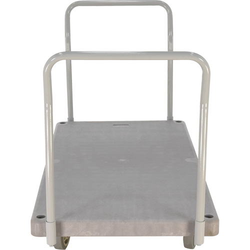 Chariot &agrave; plateforme en plastique robuste, 60" lo x 30" la, 3000 lb cap, Roues Polyur&eacute;thane Groupe Belzile Dickner