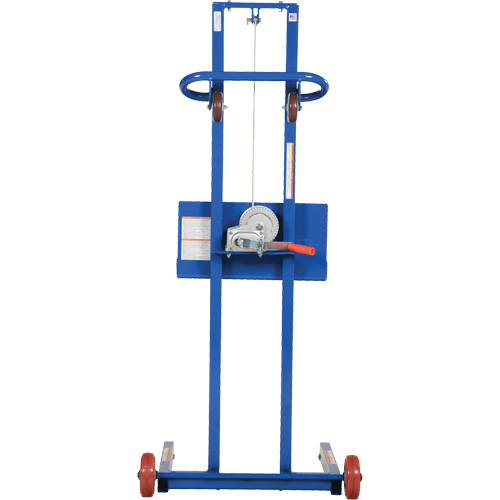 Low Profile Lite Load Lift, Hand Winch Operated, 400 lbs. Capacity, 55" Max Lift Groupe Belzile Dickner