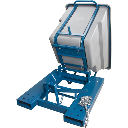 Conteneurs autobasculeurs, Poly&eacute;thyl&egrave;ne, 5/8 vg³, Gris Groupe Belzile Dickner