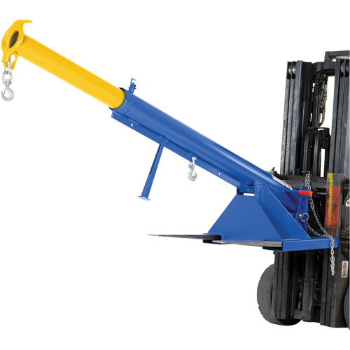 Orbit Boom Telescoping Forklift Crane Groupe Belzile Dickner