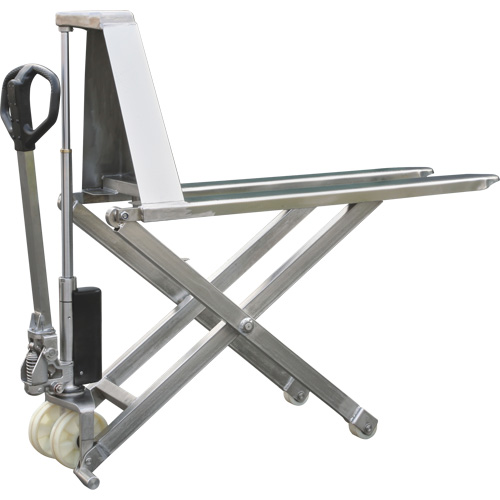 Eco Scissor Skid Lift, 45" L x 21" W, Stainless Steel, 2200 lbs. Capacity Groupe Belzile Dickner