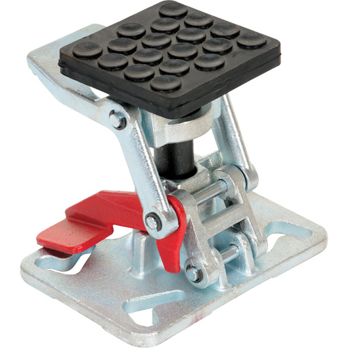 Verrou de plancher &agrave; hauteur ajustable pour service intense, 8" Hauteur rallong&eacute;e, 5-1/2" Hauteur r&eacute;tract&eacute;e, Acier Groupe Belzile Dickner