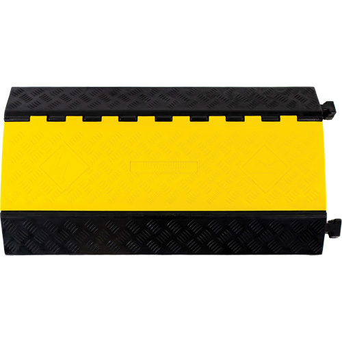 Protecteur de c&acirc;ble droit robuste Powerhouse, 3 canaux, 36" lo x 19,75" la x 3" h Groupe Belzile Dickner