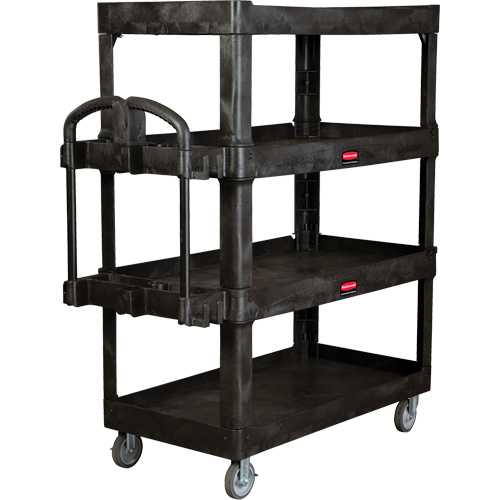 Heavy-Duty Ergo Utility Cart, 4 Tiers, 24-1/4" x 62-2/5" x 54-1/10", 700 lbs. Capacity Groupe Belzile Dickner