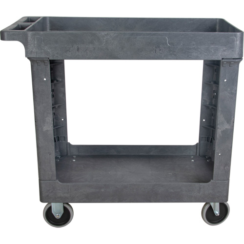 Utility Service Cart, 2 Tiers, 16-1/2" x 32-1/2" x 34-1/2", 550 lbs. Capacity Groupe Belzile Dickner