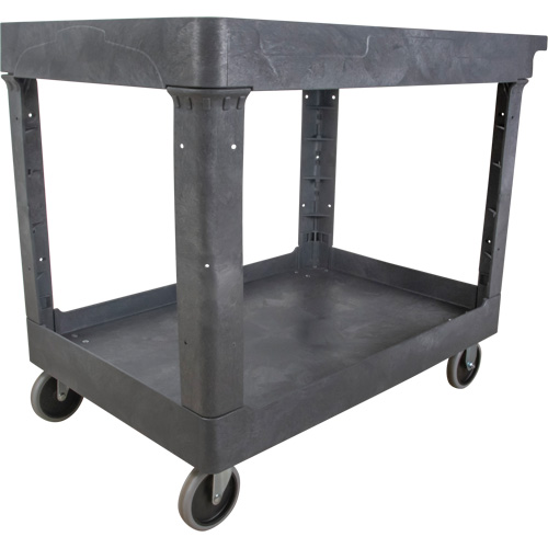 Chariot utilitaire pour l'entretien, 2 tiers, 24-5/8" x 32-1/2" x 40", Capacit&eacute; 550 lb Groupe Belzile Dickner