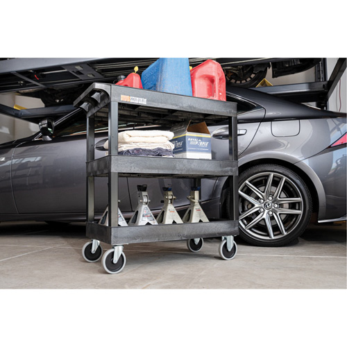 Tub Cart, 3 Tiers, 35-1/4" x 37-1/4" x 18", 375 lbs. Capacity Groupe Belzile Dickner