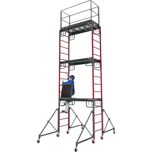Buildman Baker Drywall Scaffold, 31" D x 6' H Groupe Belzile Dickner