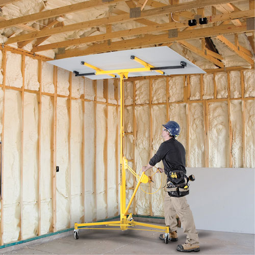 Drywall Panel Hoist Groupe Belzile Dickner