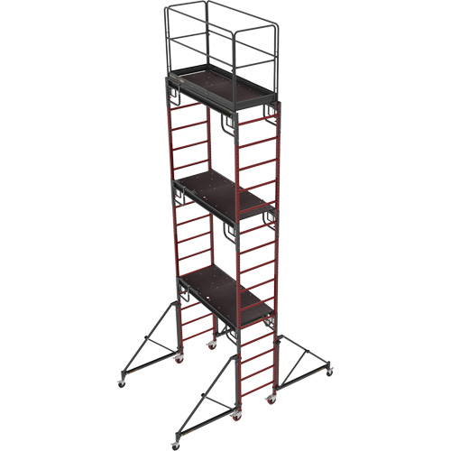 Ensemble de stabilisateurs universels avec roues Groupe Belzile Dickner
