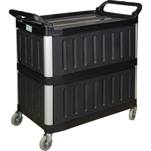 Chariot utilitaire, 3 tiers, 19-3/4" x 37-1/2" x 40-1/4", Capacit&eacute; 250 lb Groupe Belzile Dickner