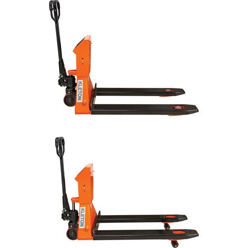 Transpalette &agrave; balance num&eacute;rique, 44,5" lo x 27,75" la, Capacit&eacute; de 4400 lb Groupe Belzile Dickner