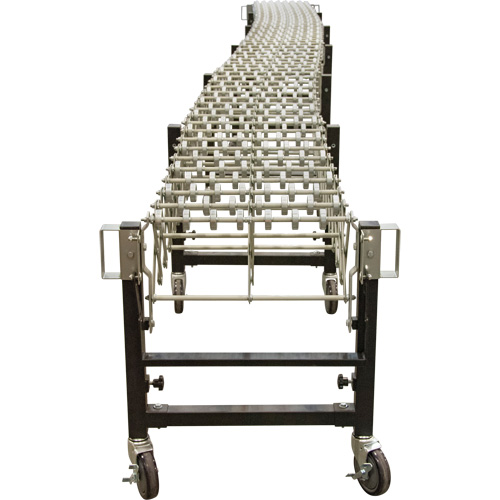Expandable Conveyor, 23" W x 24' L, 200 lbs. per lin. ft. Capacity Groupe Belzile Dickner