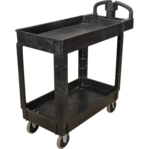 Chariot utilitaire, 2 tiers, 17-1/8" x 33-1/2" x 37-5/8", Capacit&eacute; 550 lb Groupe Belzile Dickner