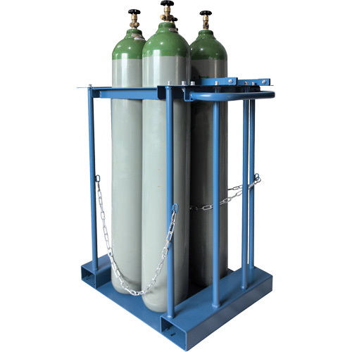 4-Cylinder Forklift Cylinder Storage Caddy Groupe Belzile Dickner