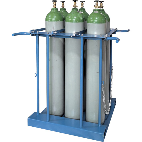 6-Cylinder Forklift Cylinder Storage Caddy Groupe Belzile Dickner