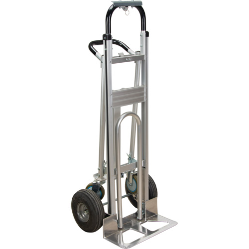 Chariot &agrave; main convertible 3-en-1, Aluminium, Capacit&eacute; 600 lb Groupe Belzile Dickner