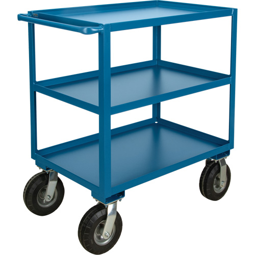  Chariot &agrave; tablettes pour l'ext&eacute;rieur, 3 Tiers, 24" la x 39" h x 39" p, Capacit&eacute; 1200 lb Groupe Belzile Dickner