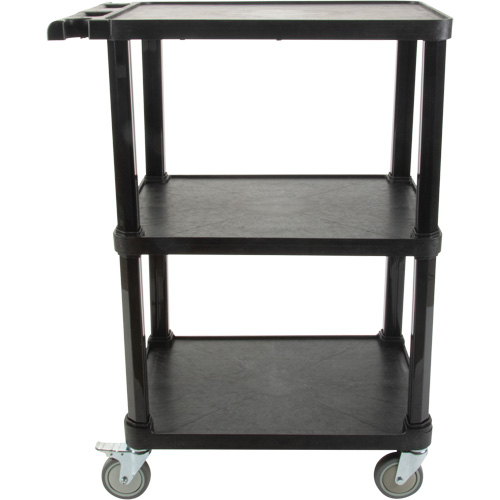 Chariot utilitaire avec tablette plate, 3 tiers, 18-1/8" x 37-3/8" x 27-3/4", Capacit&eacute; 330 lb Groupe Belzile Dickner
