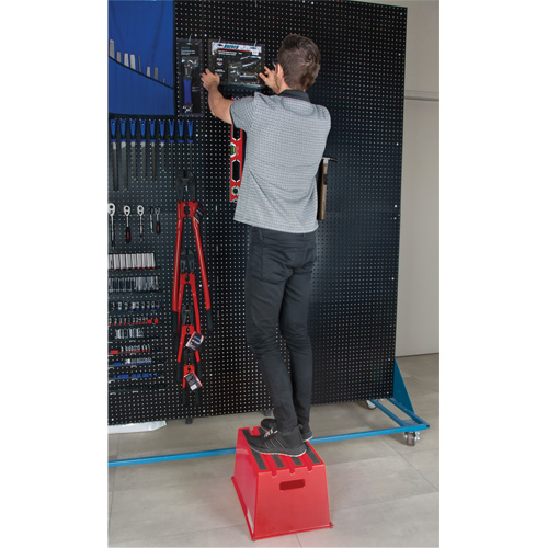 Escabeau industriel, 20-7/8" x 12-3/16" x Hauteur 12" Groupe Belzile Dickner