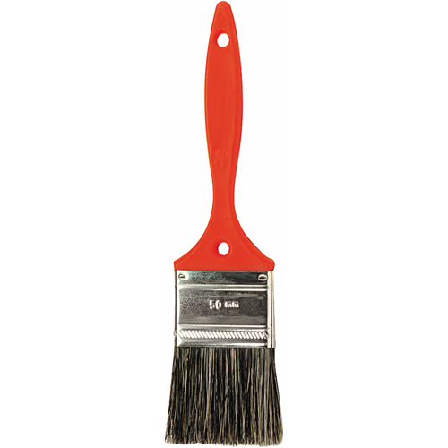 Go Paint Brush, Natural Bristles, Plastic Handle, 1" Width Groupe Belzile Dickner