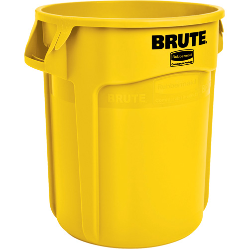 Round Brute&reg; Containers, Polyethylene, 20 US gal. Groupe Belzile Dickner