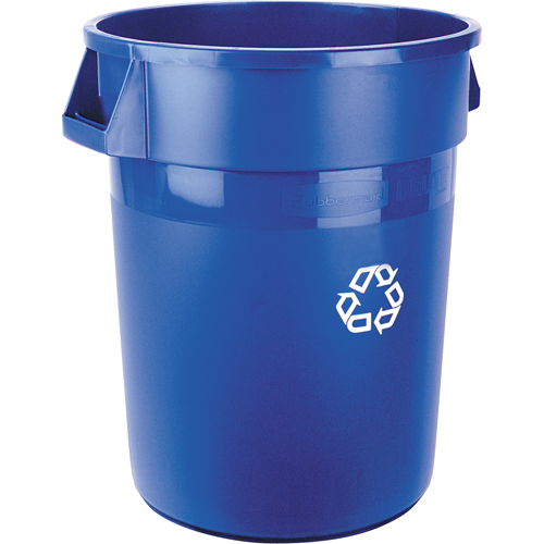 Brute&reg; Collection Recycling Container, Bulk, Plastic, 32 US gal. Groupe Belzile Dickner